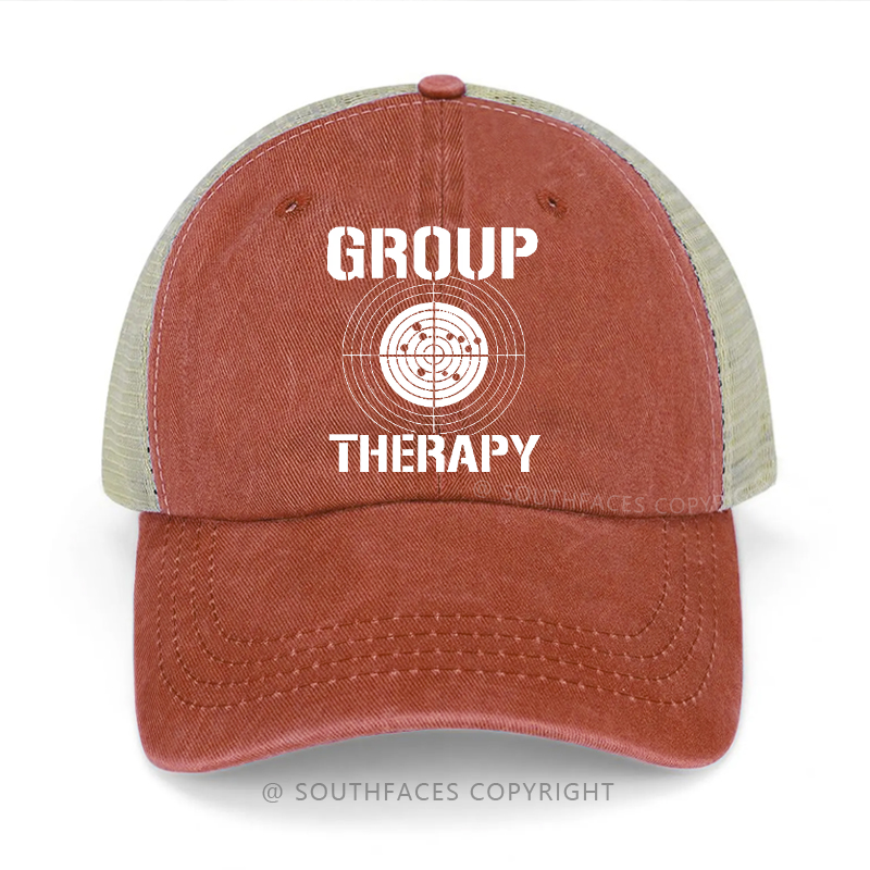 Group Therapy Target Print Trucker Cap