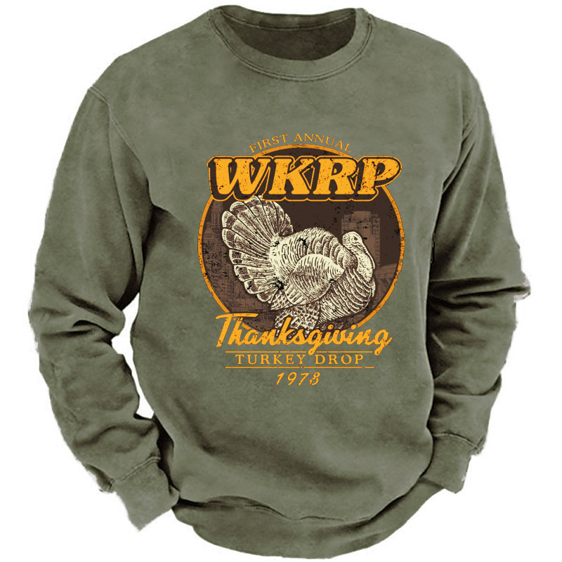 First Annual Wkrp Thanksgiving Turkey Drop 1978 Sweatshirt