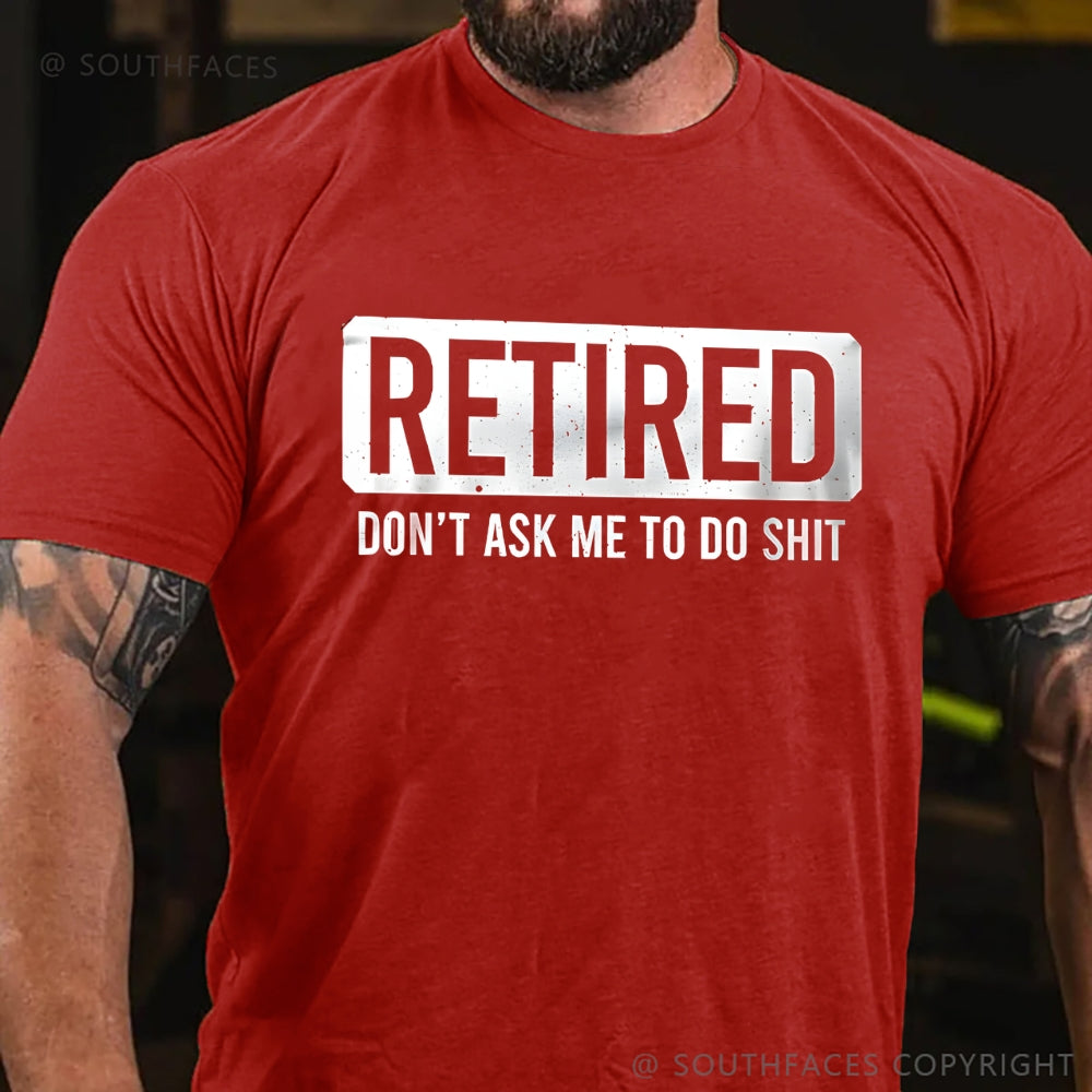 Mens Retirement Funny T-Shirt