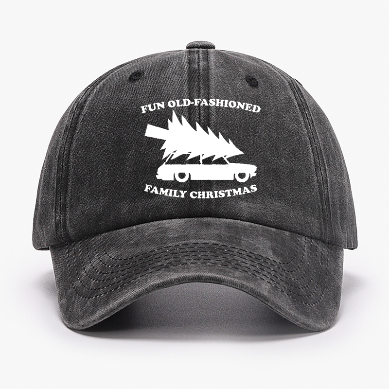 Fun Old-Fashioned Family Christmas Hat
