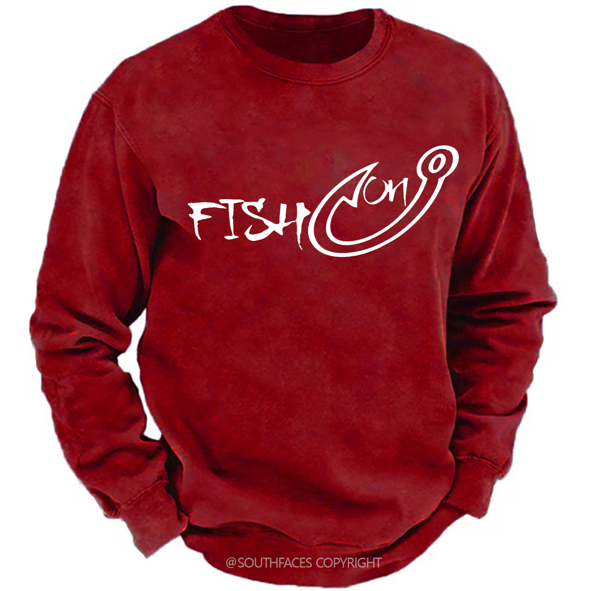 Fish On Funny Fishing Sweatshirt