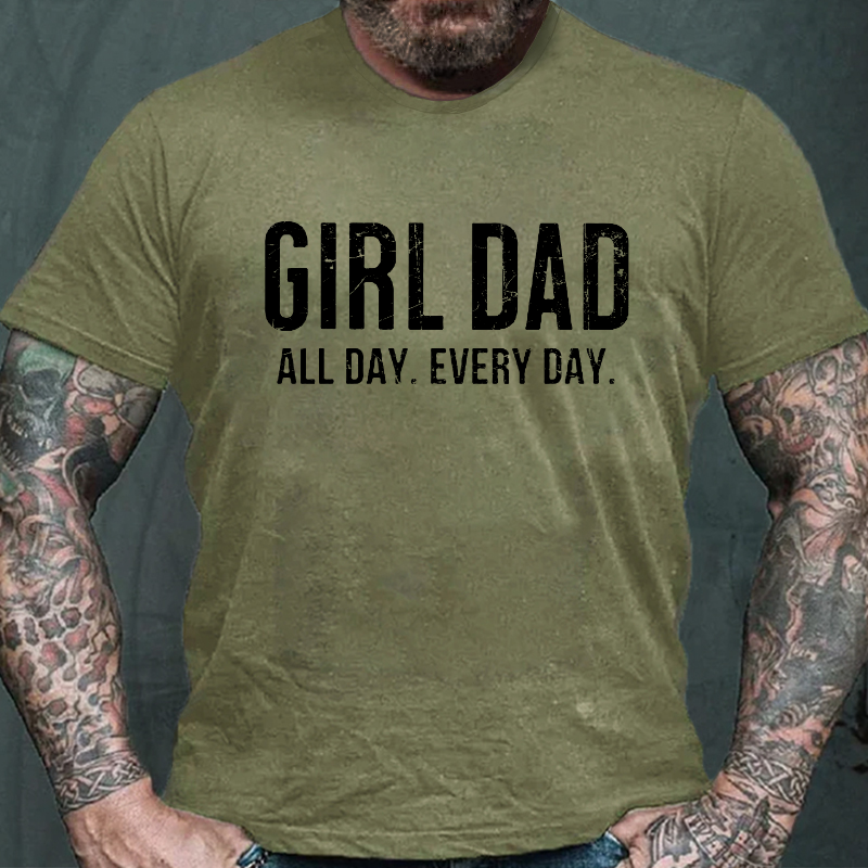 Girl Dad All Day Every Day T-shirt