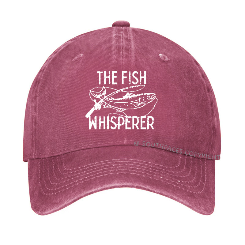 The Fish Whisperer Funny Fishing Hat