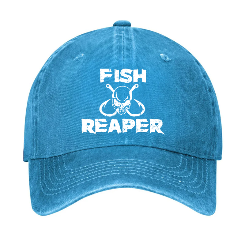 Fish Reaper Funny Fishing Hat