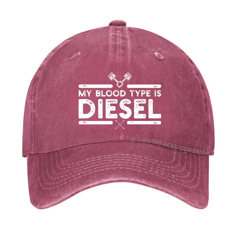 My Blood Type Is Diesel Hat