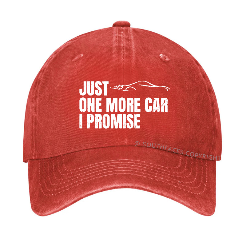 Just One More Car I Promise Hat