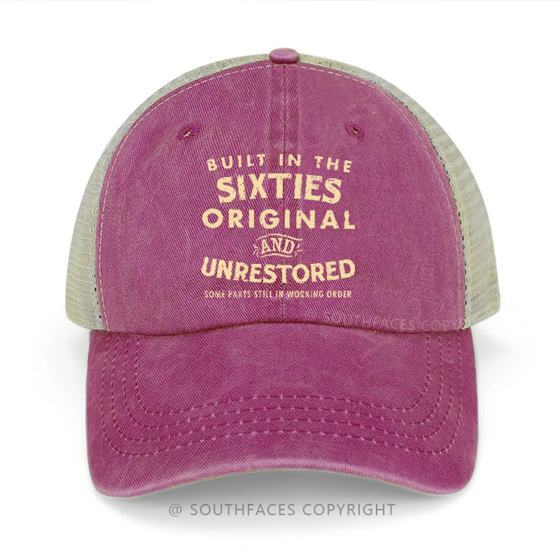 Built In The Sixties Original And Unrestored Trucker Cap