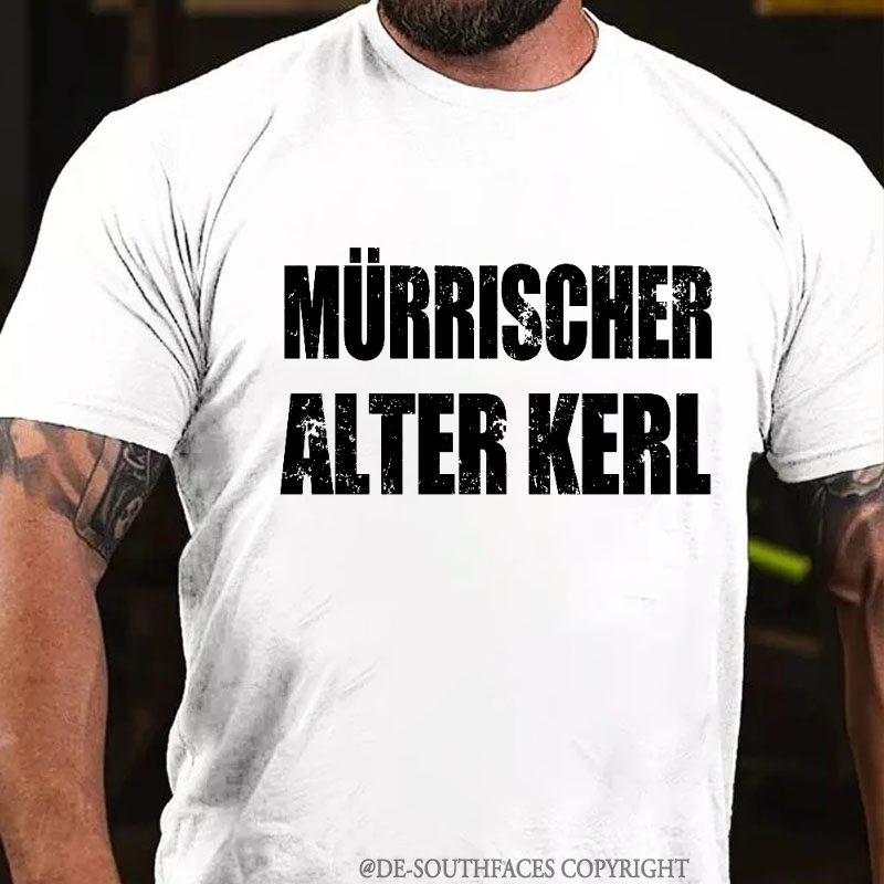 Mürrischer alter Kerl T-Shirt