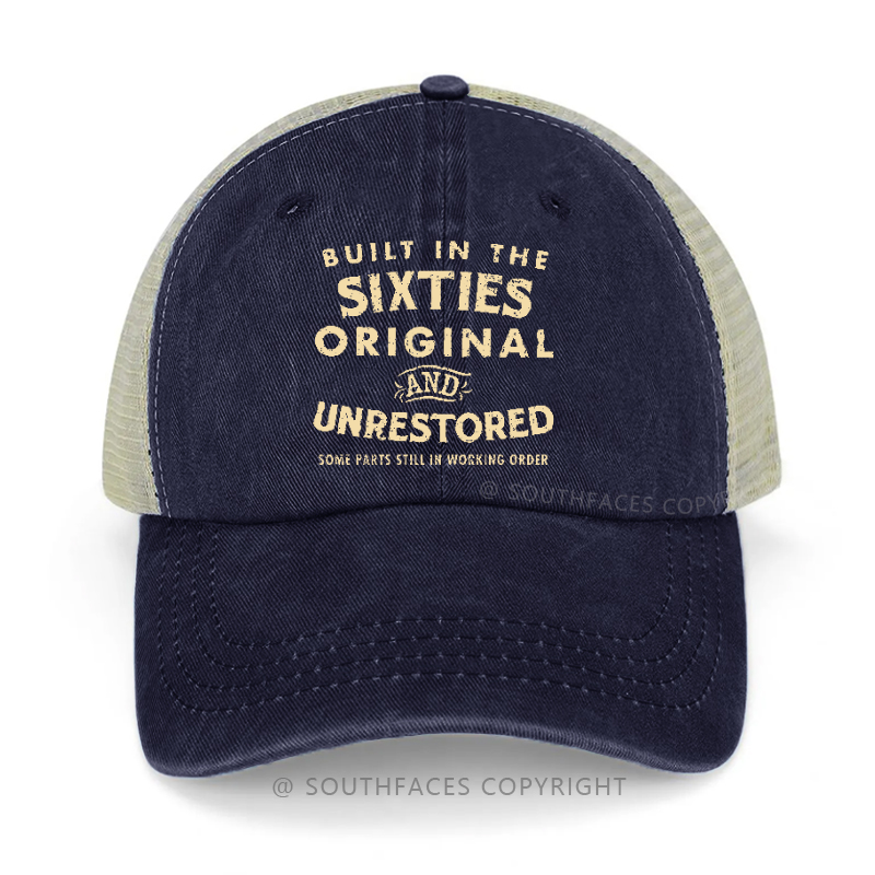 Built In The Sixties Original And Unrestored Trucker Cap