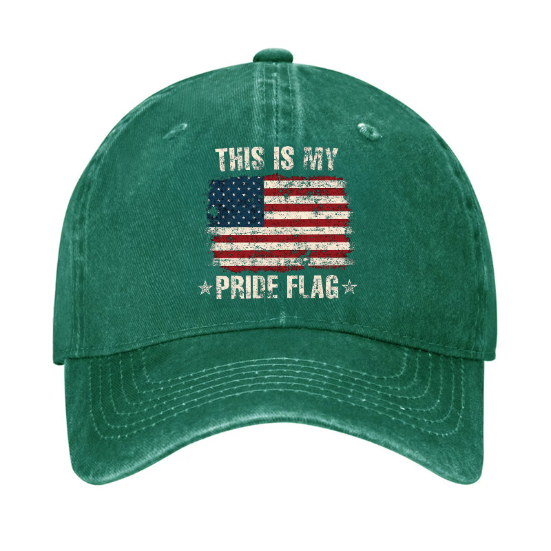 This Is My Pride Flag Print Baseball Hat