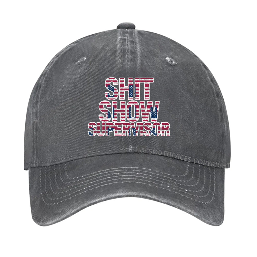Shit Show Supervisor Funny Hat