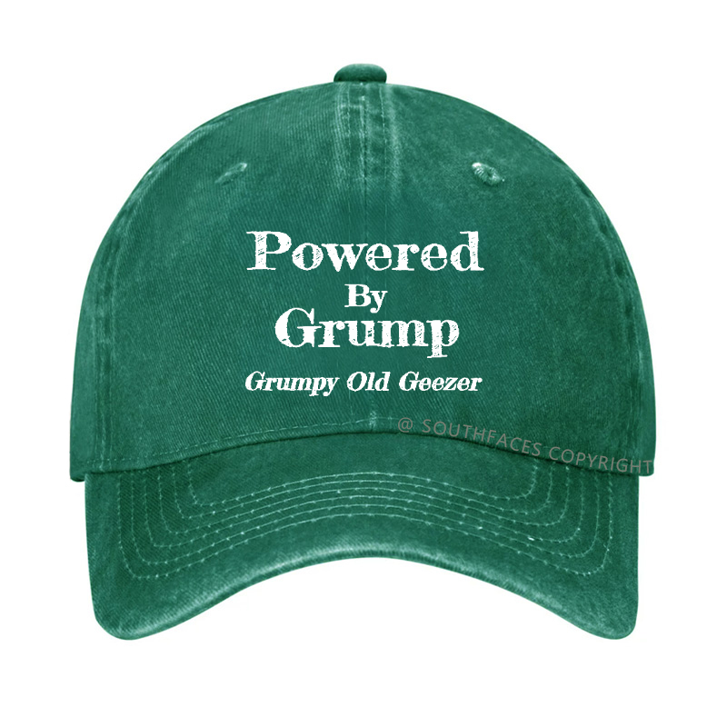 Powered By Grump Grumpy Old Geezer Hat