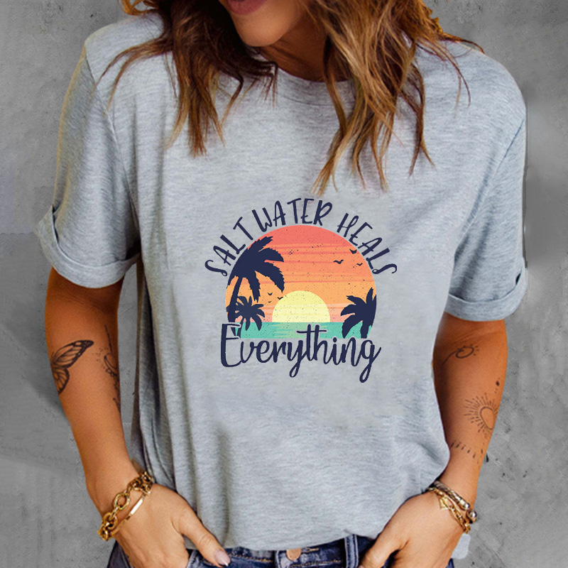 Salt Water Heals Everything T-shirt