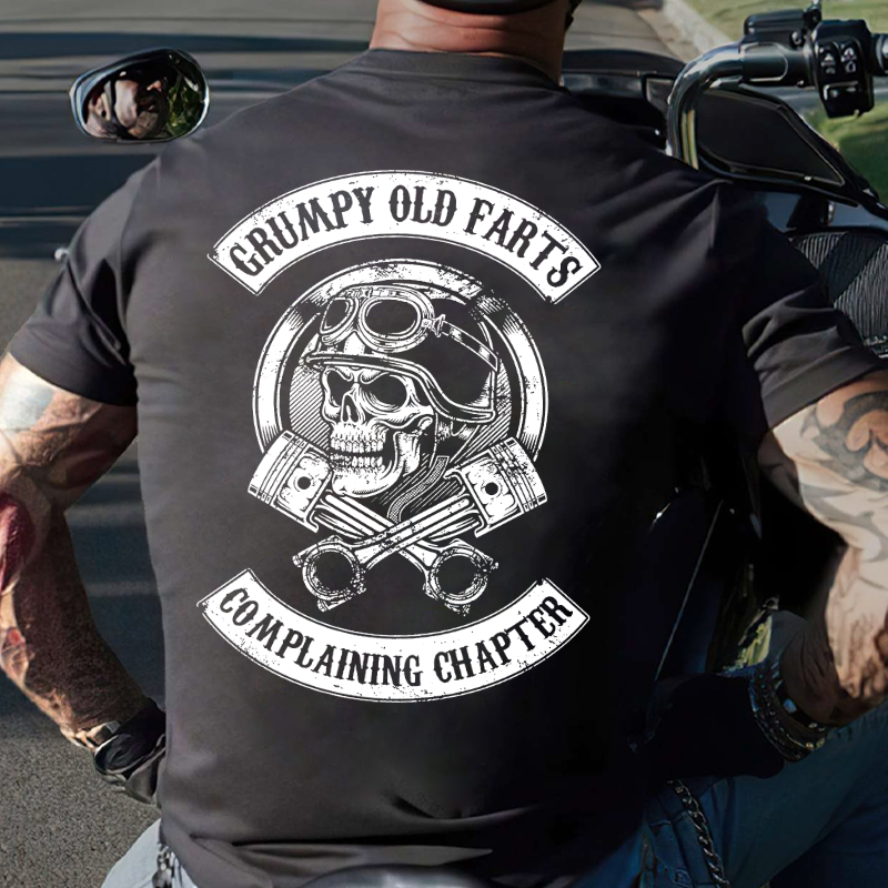 Grumpy Old Fart Complaining Chapter T-shirt