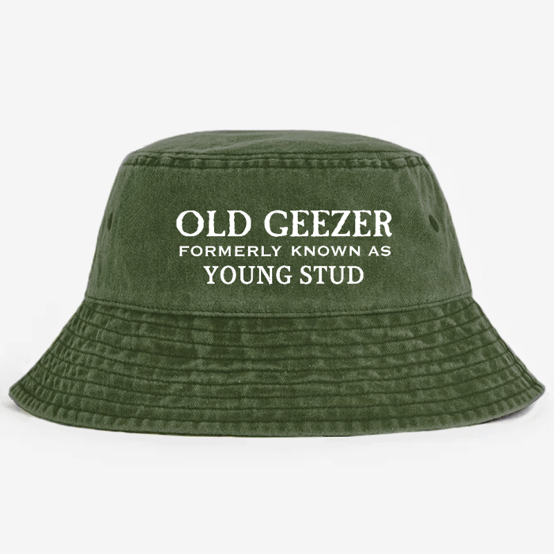 Old Geezer Formerly Known As Young Stud Bucket Hat