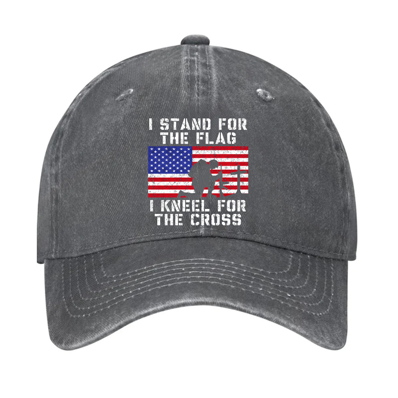 I Stand For The Flag I Kneel For The Cross Hat