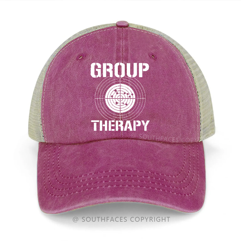 Group Therapy Target Print Trucker Cap
