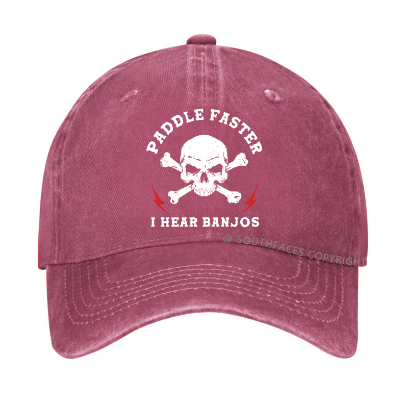 Paddle Faster I Hear Banjos Hat