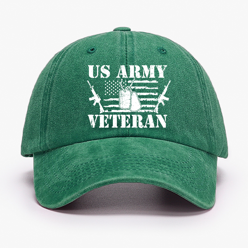 US Army Veteran, American Flag Hat