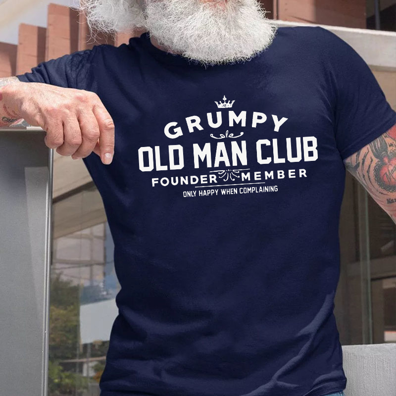 Grumpy Old Man Club T-shirt