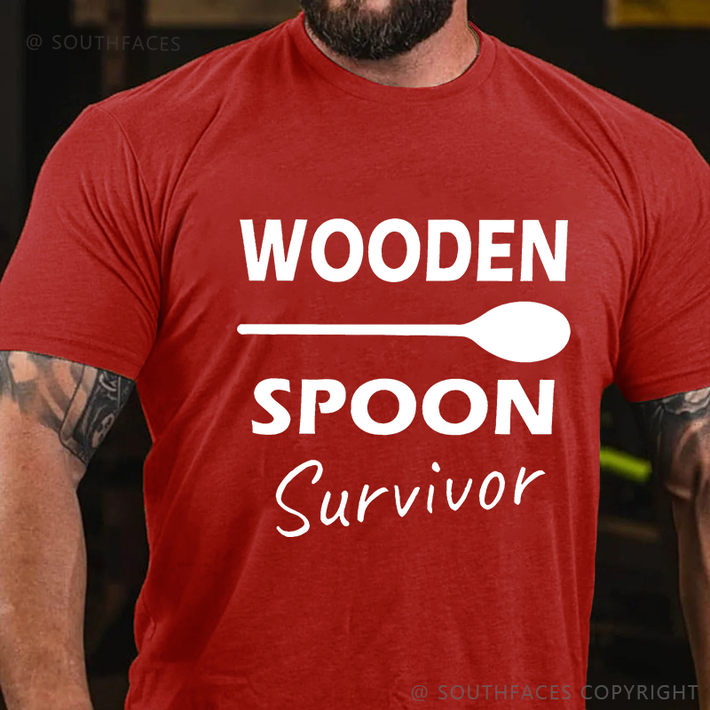 Wooden Spoon Survivor Men's T-Shirt