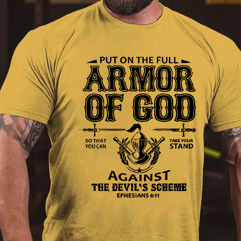 Faith Put On The Full Armor of God T-shirt