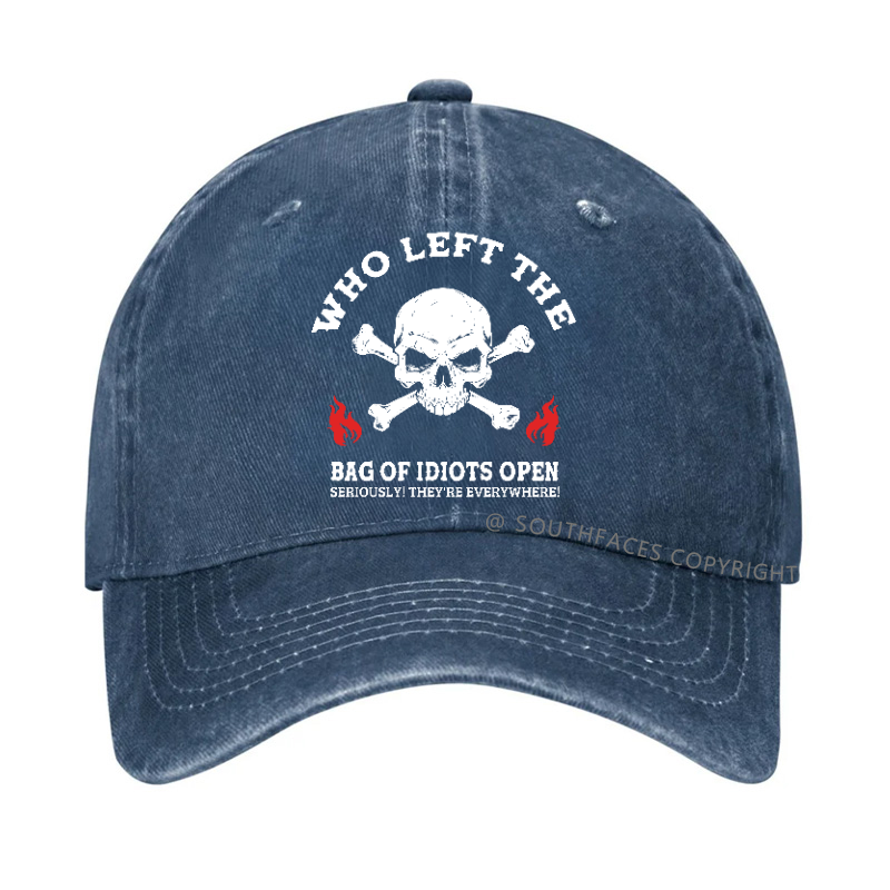 Who Left The Bag Of Idiots Open? Hat