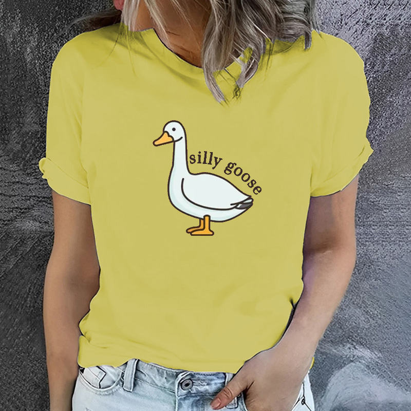 Silly Goose Funny Print T-shirt
