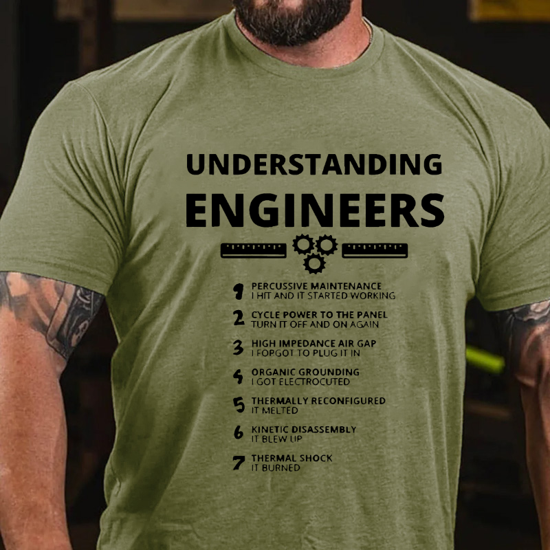 Understanding Engineers Funny T-shirt