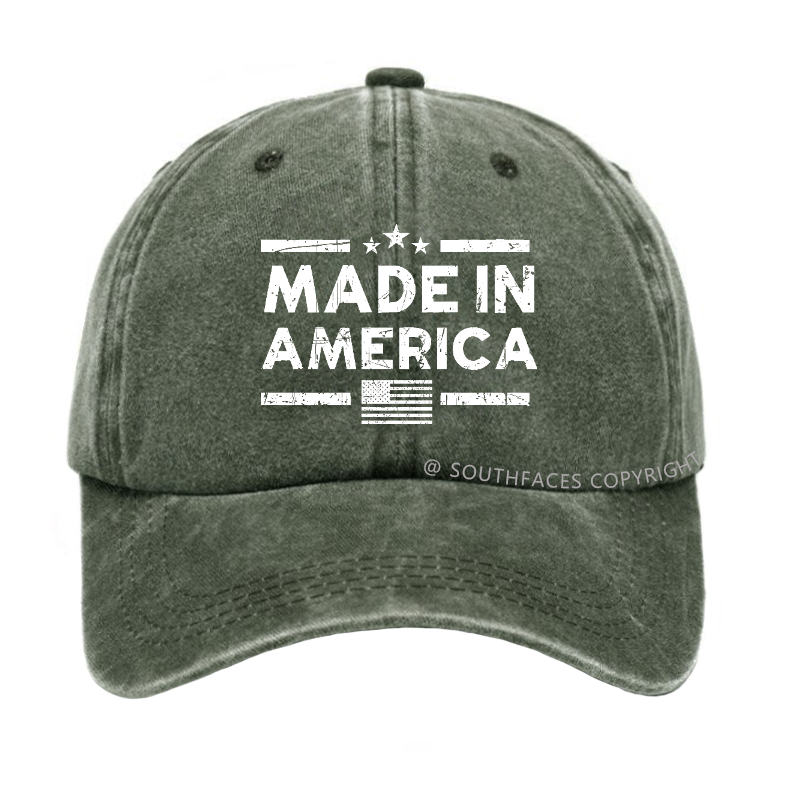 Made In America USA Flag Hat