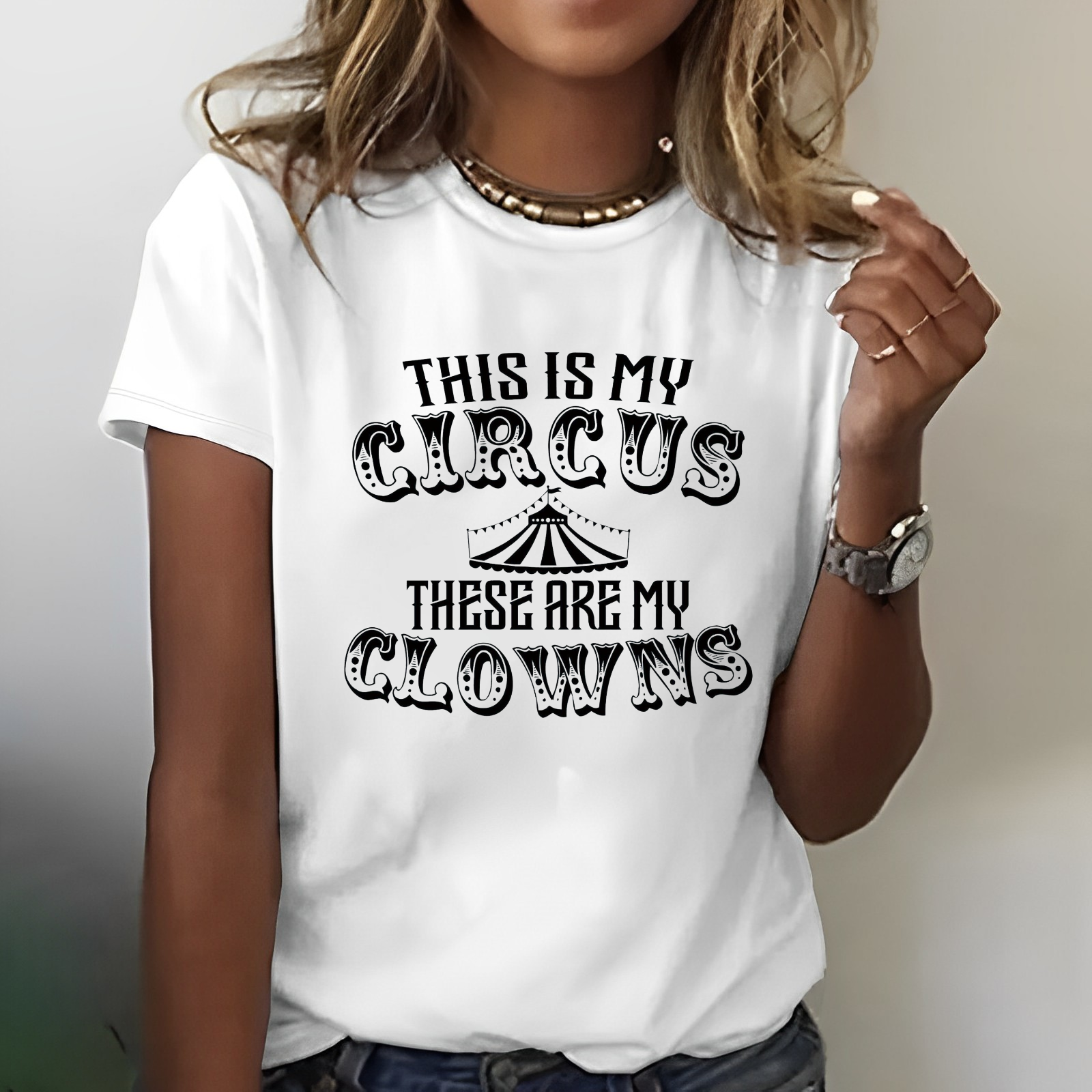 This Is My Circus These Are My Clowns Funny T-shirt