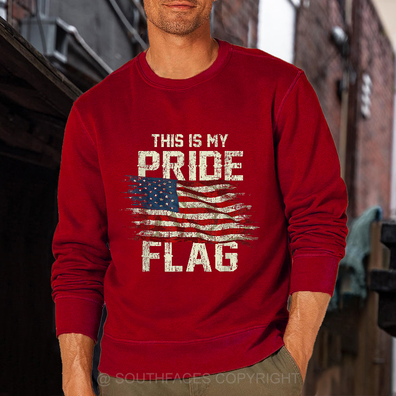 This Is My Proud Flag 4th of July Sweatshirt