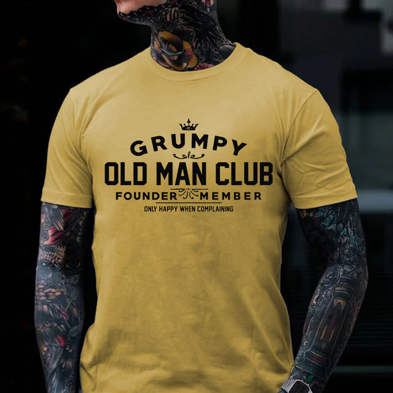 Grumpy Old Man Club T-shirt