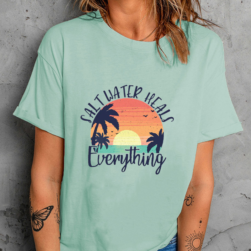Salt Water Heals Everything T-shirt