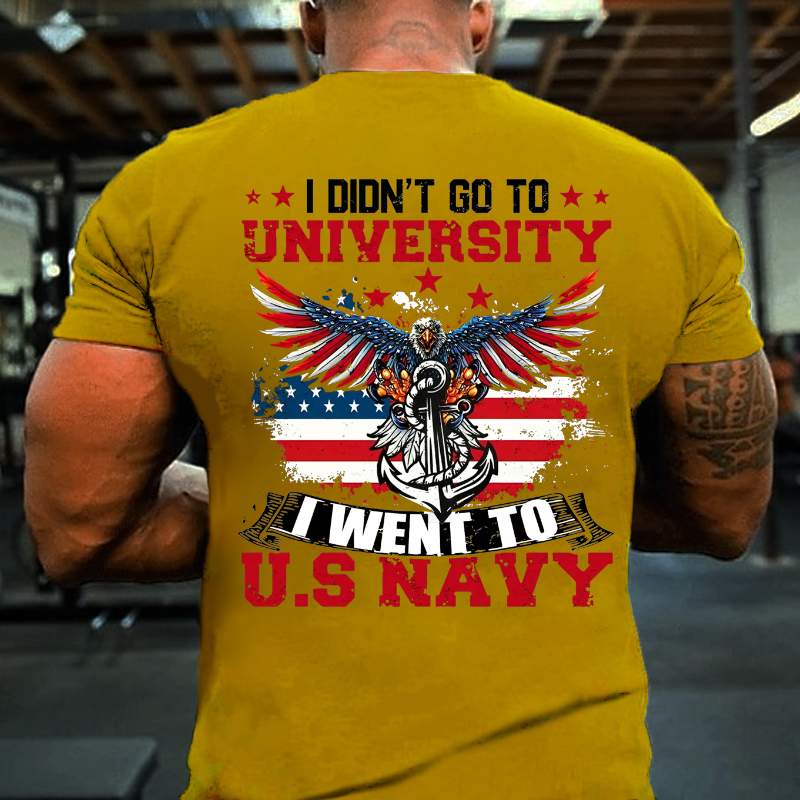 I Didn't Go To University I Went To U.S Rayy T-shirt