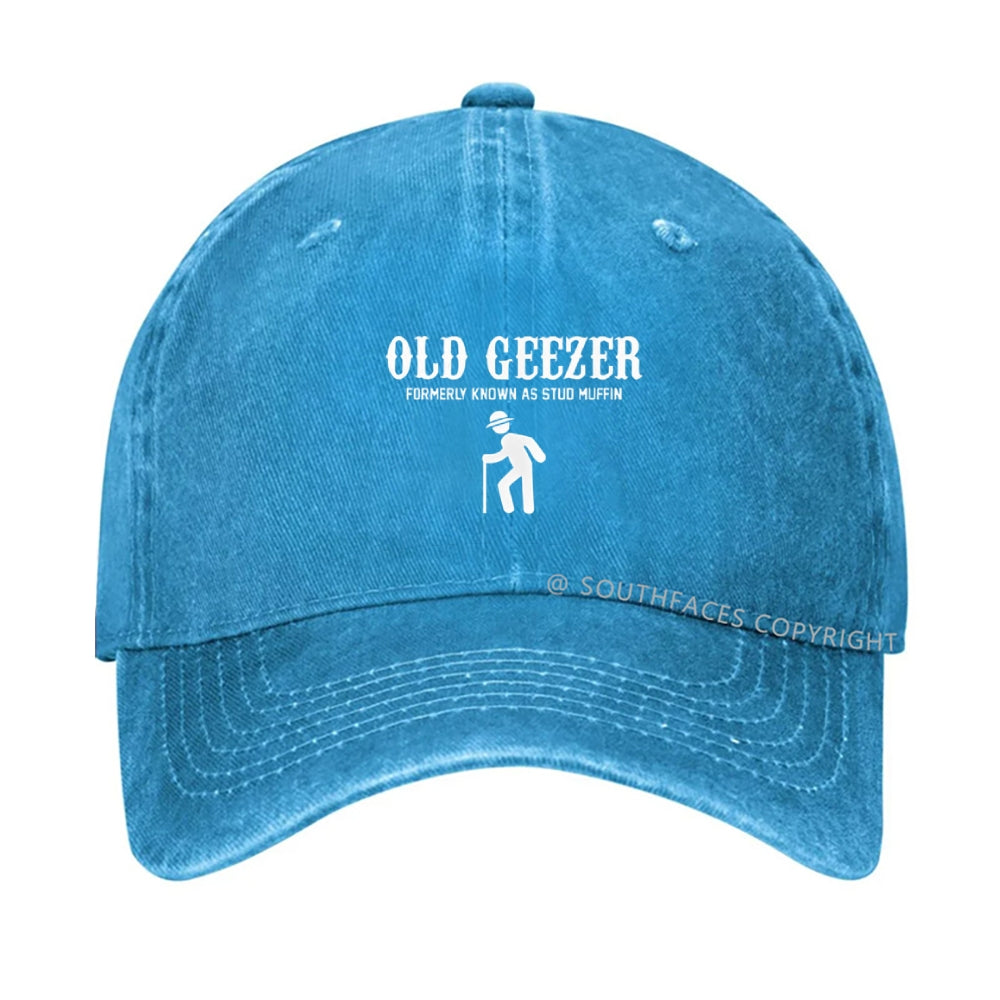 Men's Old Geezer Formerly Known As Stud Muffin Hat
