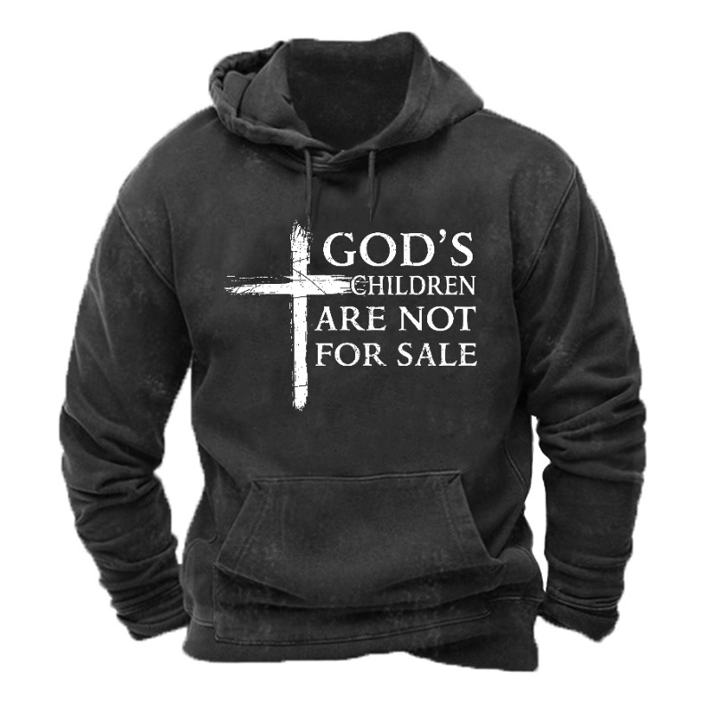 God's Children Are Not For Sale Hoodie