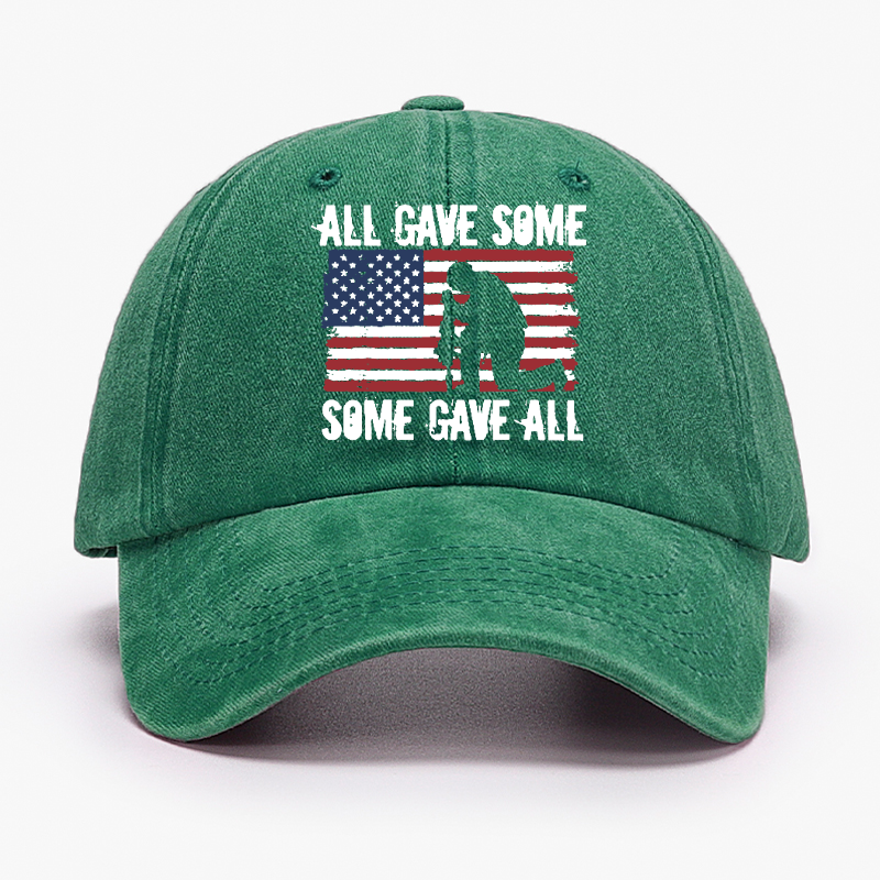 All Gave Some Some Gave All Patriotic Hat