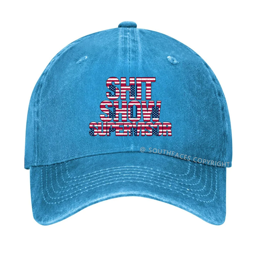 Shit Show Supervisor Funny Hat