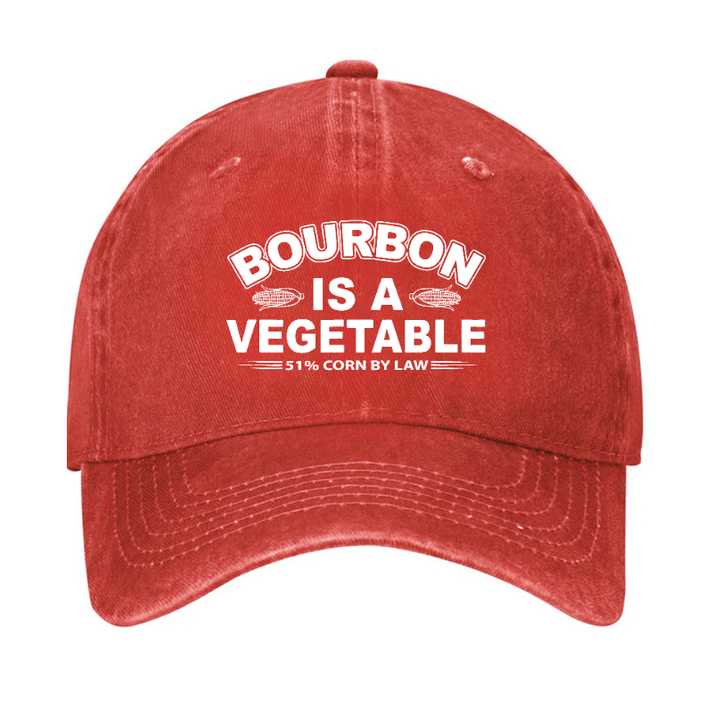 Bourbon Is A Vegetable 51% Corn By Law Hat