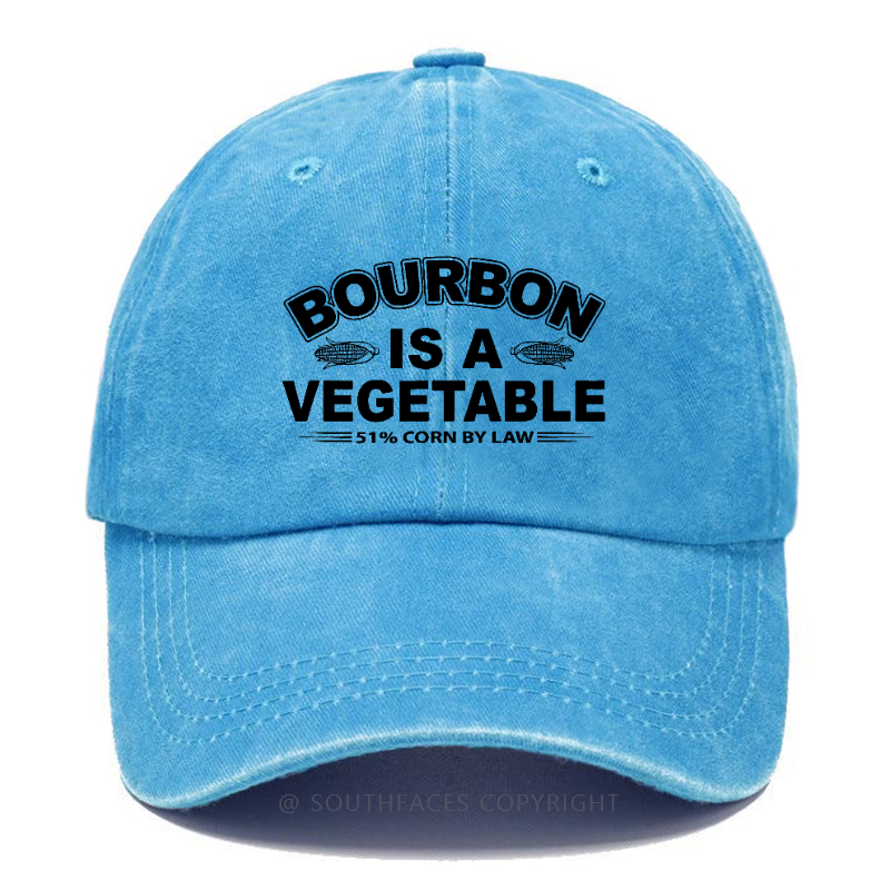 Bourbon Is A Vegetable 51% Corn By Law Hat