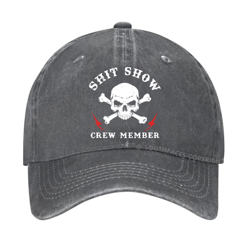 Personalized“Shit Show Crew Member” Hat