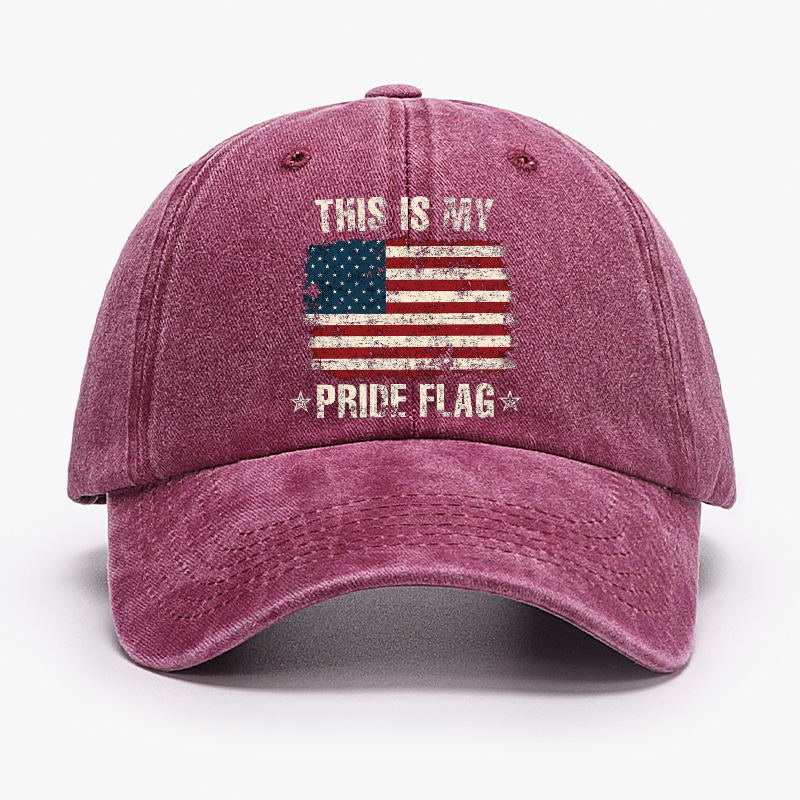 This Is My Pride Flag Print Baseball Hat