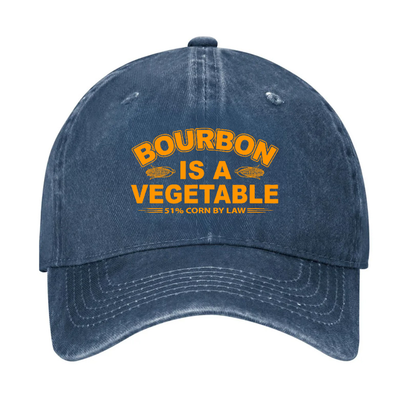 Bourbon Is A Vegetable 51% Corn By Law Hat