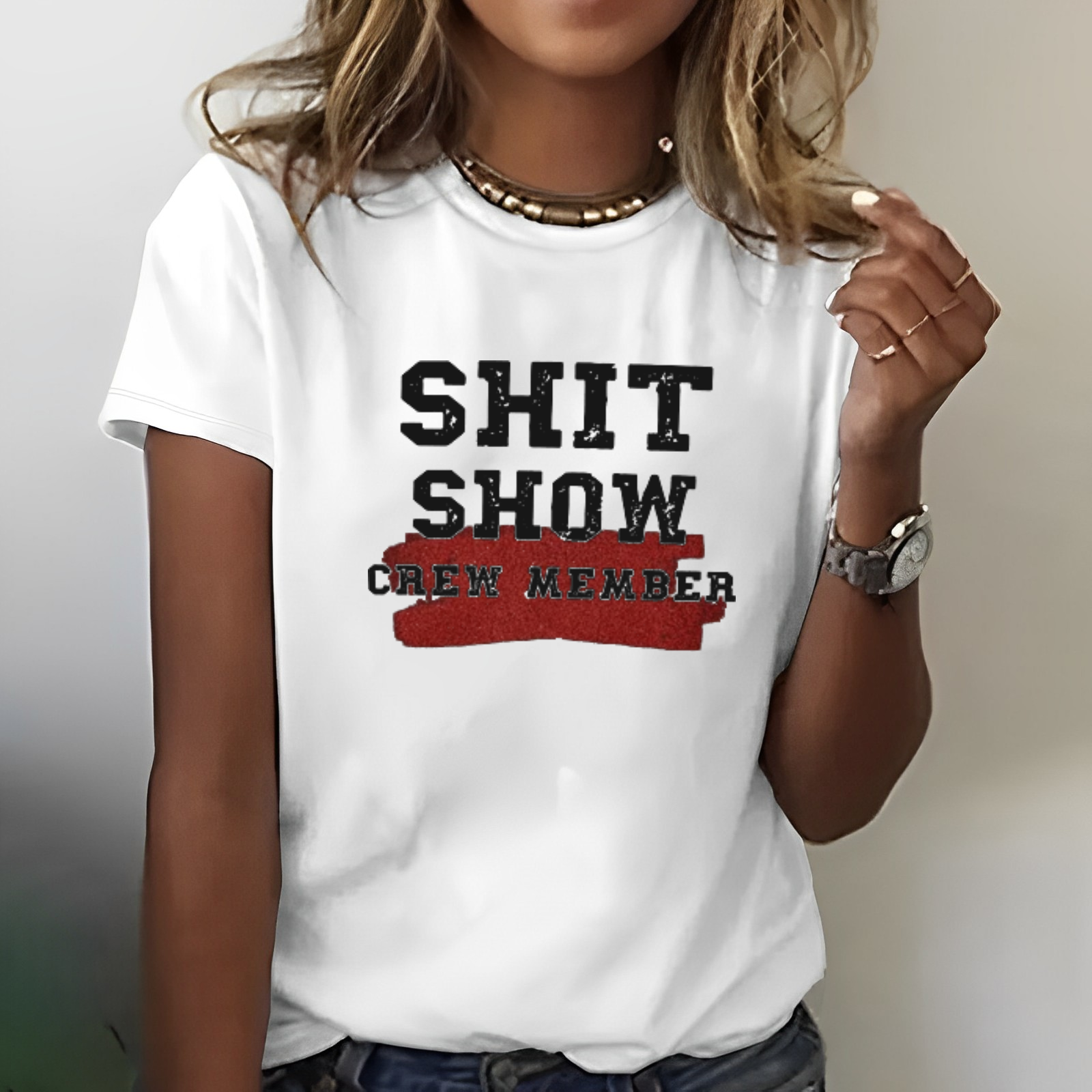 Shit Show Crew Member T-shirt