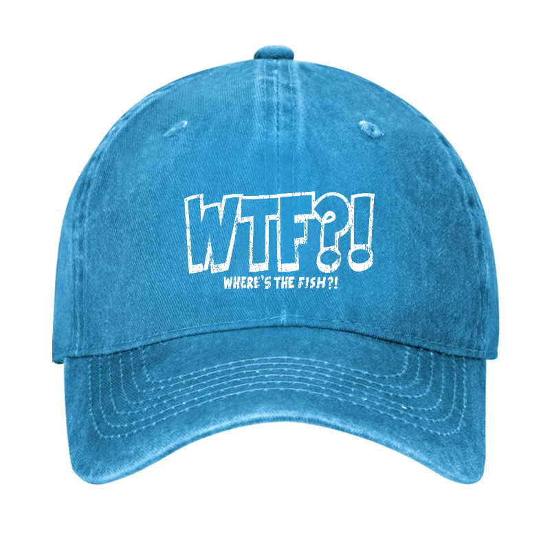 Wtf Where's The Fish Funny Hat