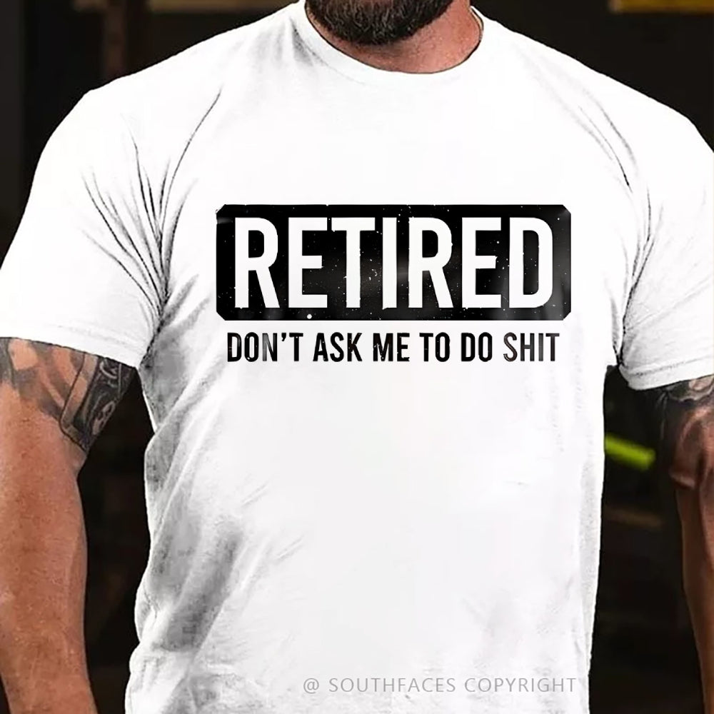 Mens Retirement Funny T-Shirt