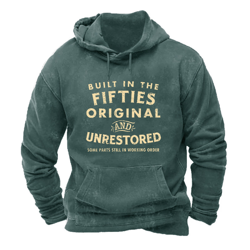 Built In The Fifties Original And Unrestored Some Parts Still In Working Order Hoodie