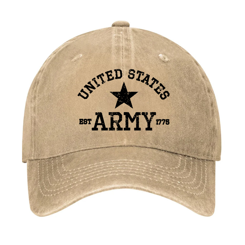 UNITED STATES ARMY EST. 1775 Baseball Hat