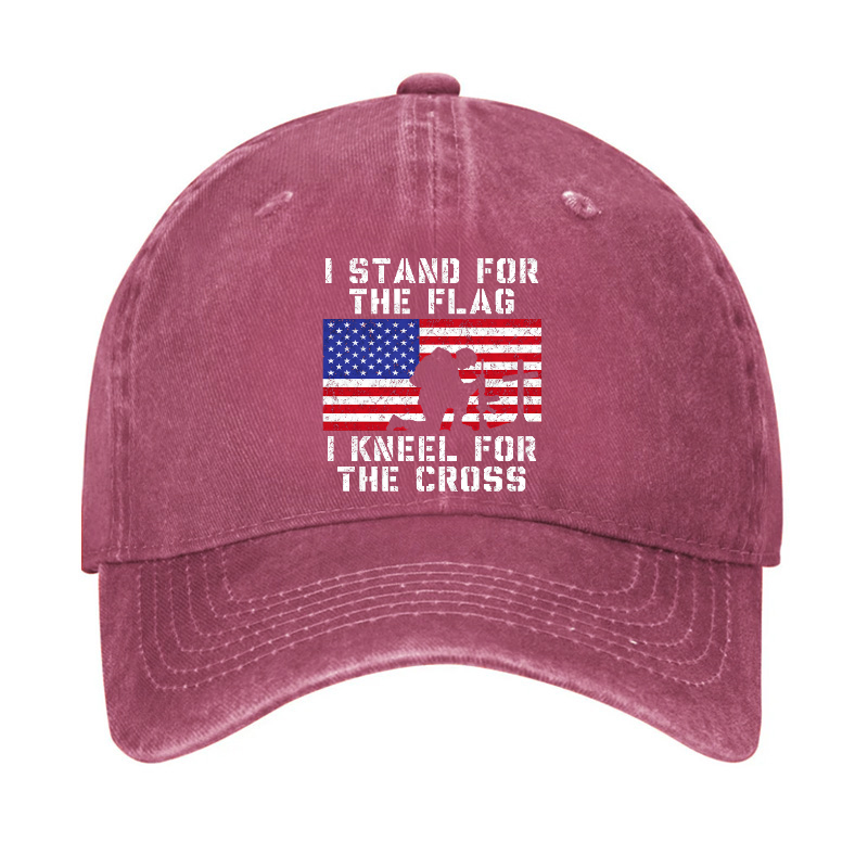 I Stand For The Flag I Kneel For The Cross Hat